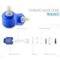 Watermark Approved Round Bathroom Concealed Shower Mixer Valve