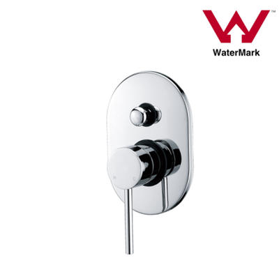 Watermark Approved Round Bathroom Concealed Shower Mixer with Diverter