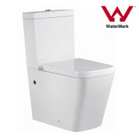 Watermark Two-piece Rimless Bathroom Universal Trap Toilet (2051A)