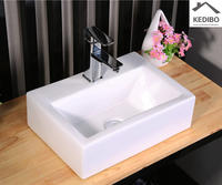 420x315 Square Thick Art Basin With Tap Hole  7018A