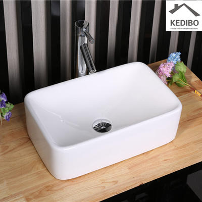 485x300 Rectangle Bathroom Ceramic Art Basin 7050A