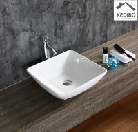 420x420 Dish Shape Bathroom Ceramic Art Basin 7072