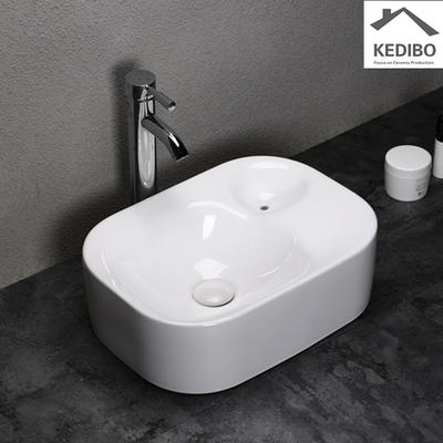 470x340 NEW PRODUCTS Round Bowl Basin Sink with Soap Holder 0067