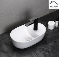 425x275 Oval Small Size Bathroom Bowl Washbasin Sink 0050