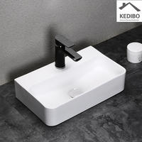 530x300 NEW PRODUCT Rectangle Ceramic Basin Sink  Without Overflow 0072A