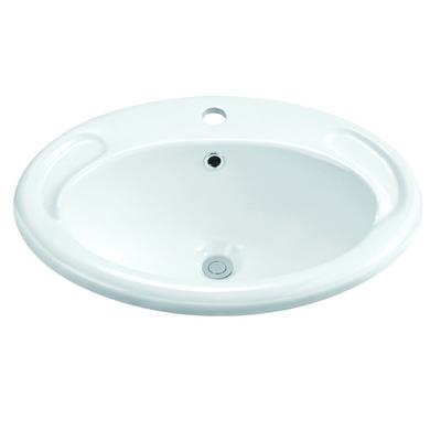 470x415/570x430 Above Counter Top Oval Ceramic Basin 1-1801