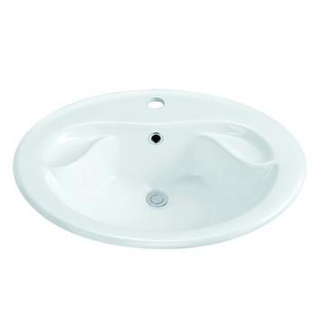 570x465 Bathroom Oval Above Counter Top Ceramic Basin 1-2207