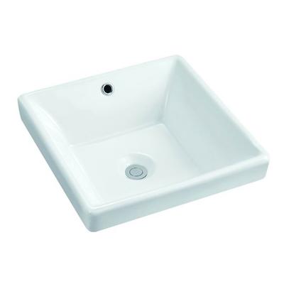 385x385 Square Bathroom Ceramic Above Counter Top Basin Sink 104