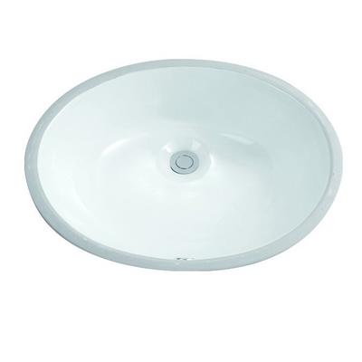 495x400 Oval Bathroom Drop In Ceramic Basin Sink 2-2005