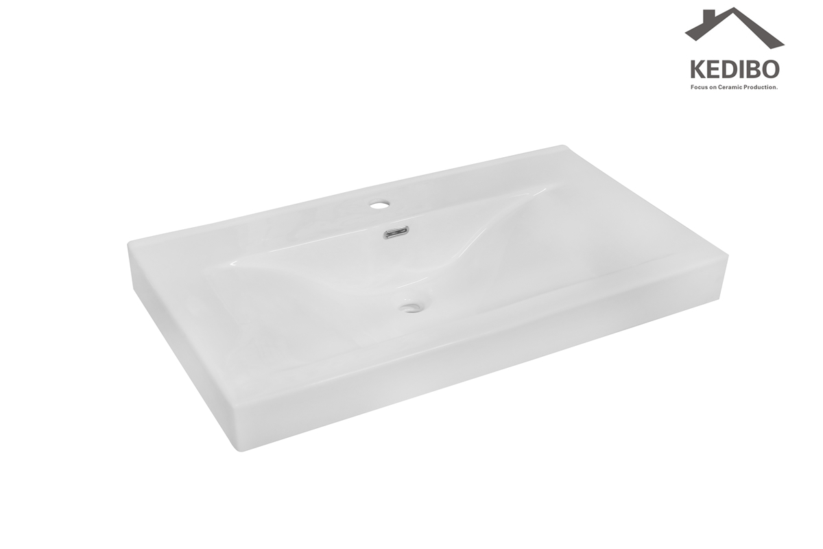 Square Thick Cabinet Basin Exporting to American market (M)-4
