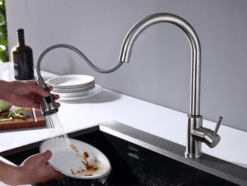 Sanitary Ware New Function Touch Control Pull-Down Kitchen Faucet (M0800-TT)