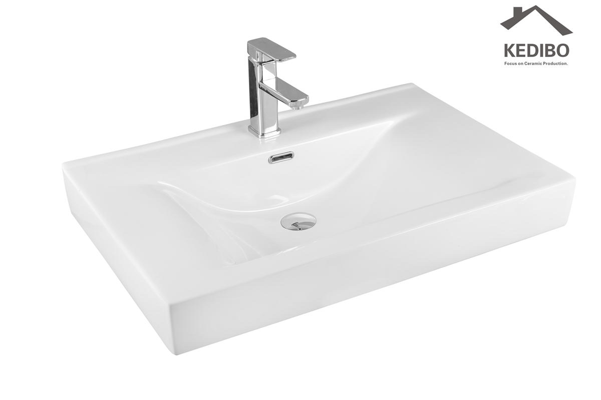 Square Thick Cabinet Basin Exporting to American market (M)-2