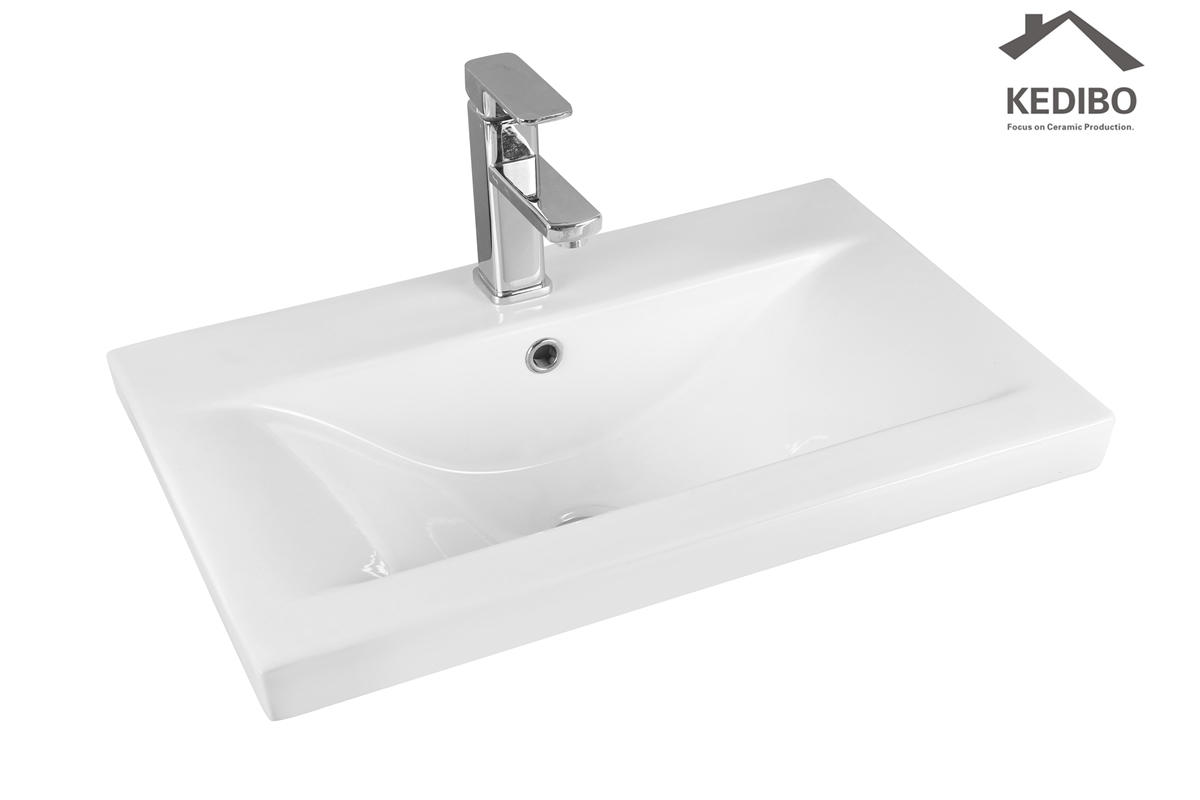 Square Thick Cabinet Basin Exporting to American market (M)-3